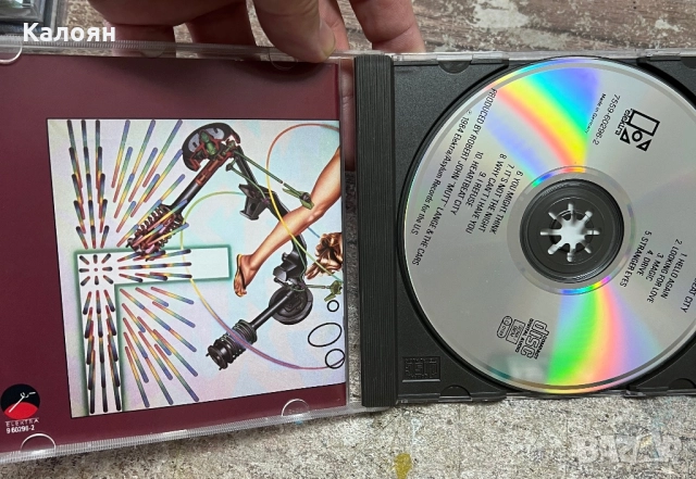 Компакт диск CD - The Cars - Heartbeat City, снимка 3 - CD дискове - 51638660