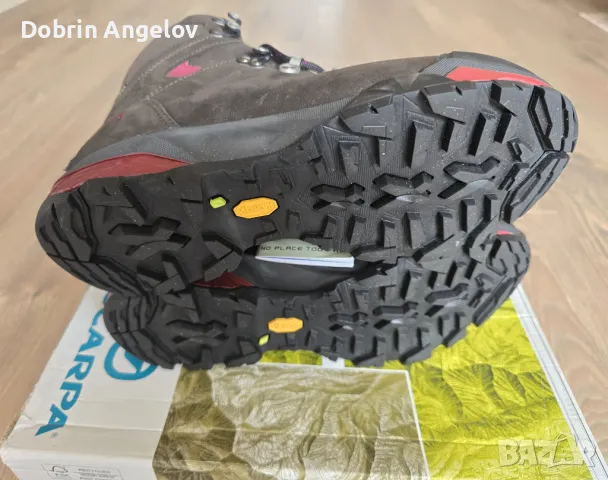 Дамски туристически обувки SCARPA ZG Pro GTX, номер 39, снимка 9 - Други спортове - 47950906