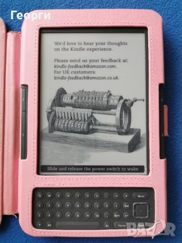 четец Kindle 3 Generation, снимка 2 - Електронни четци - 52618229