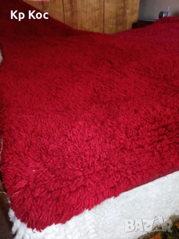 голям червен китеник, снимка 2 - Покривки за легло - 50928627