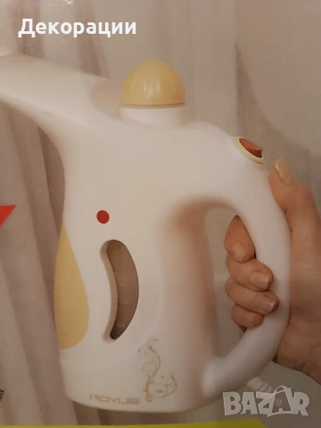 чисто нов уред за гладене на пара на марката Rovus, снимка 6 - Ютии - 50925292