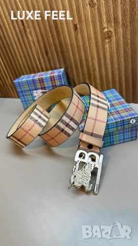 Burberry ⚜️ Естествена Кожа , снимка 4 - Колани - 54046439