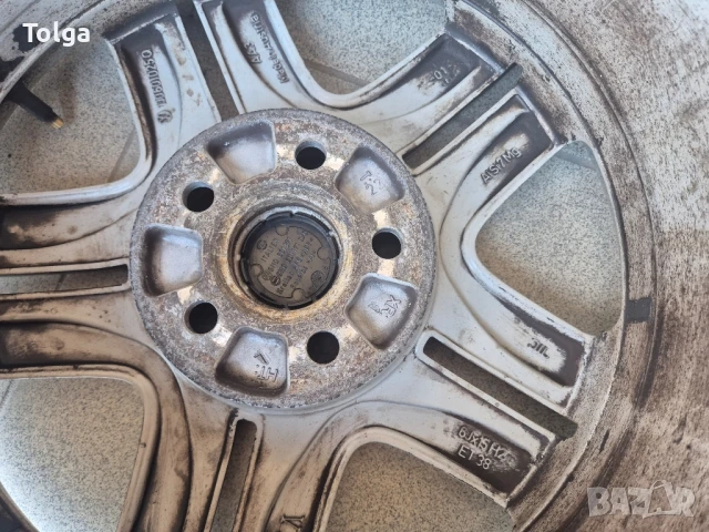 Алуминиеви джанти за VW 15 5x100, снимка 7 - Гуми и джанти - 50131088