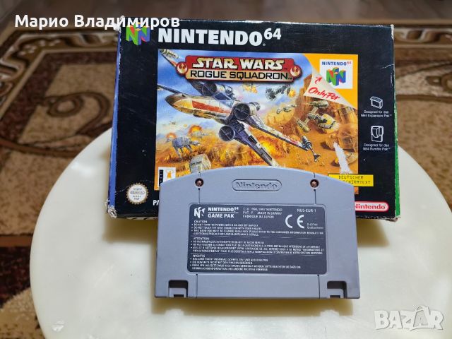 Nintendo 64, Star wars rogue squadron, кутия , снимка 4 - Игри за Nintendo - 45338731