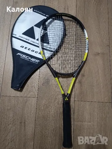 Тенис 🎾 ракета Fischer Titanium Attack, снимка 1 - Тенис - 48015298