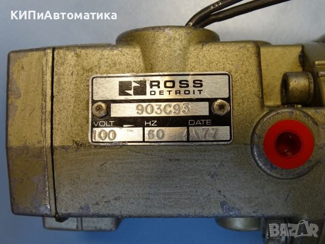 пневматичен разпределител за преси ROSS J2773A4011 directional control valve 100V, снимка 7 - Резервни части за машини - 45143904