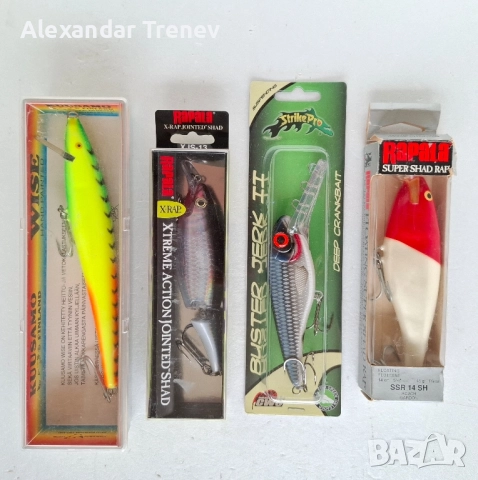 Джъркове и воблери Salmo,Rapala и др., снимка 5 - Такъми - 52351226