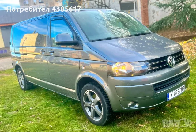 Vw Transporter 2.0 140 K.C 6 СКОРОСТИ ДЪЛГА БАЗА, снимка 1 - Бусове и автобуси - 49576825