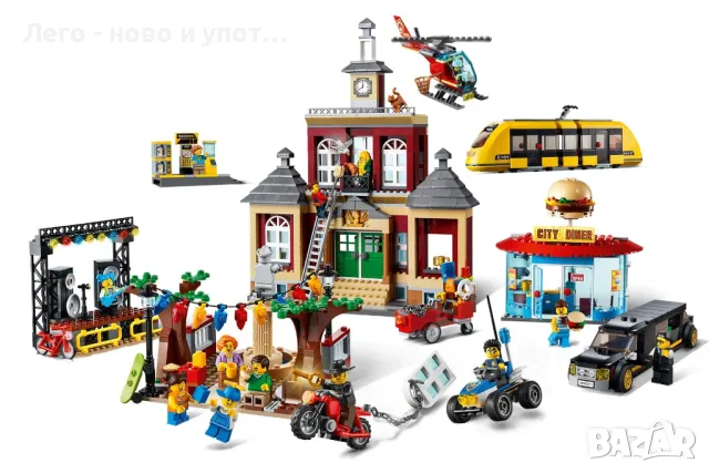 НОВО Lego City 60271 - Централен площад, снимка 2 - Конструктори - 47940609