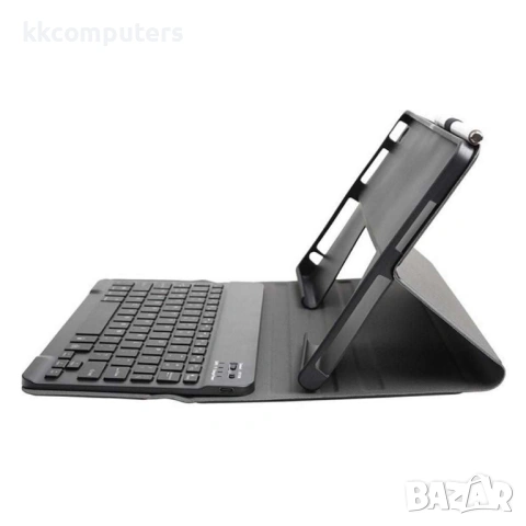 Bluetooth Клавиатура-Калъф за Lenovo Tab Plus 11.5 - Отделяема, Стойка, Мултипойнт, Вкл. Протектор, снимка 2 - Калъфи, кейсове - 53798102