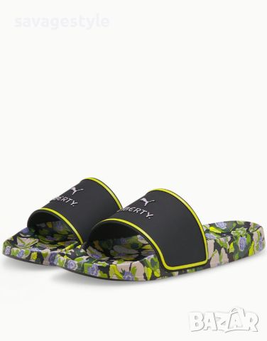 Джапанки PUMA x Liberty Leadcat 2.0 Slides Black/Multi, снимка 3 - Чехли - 46589214