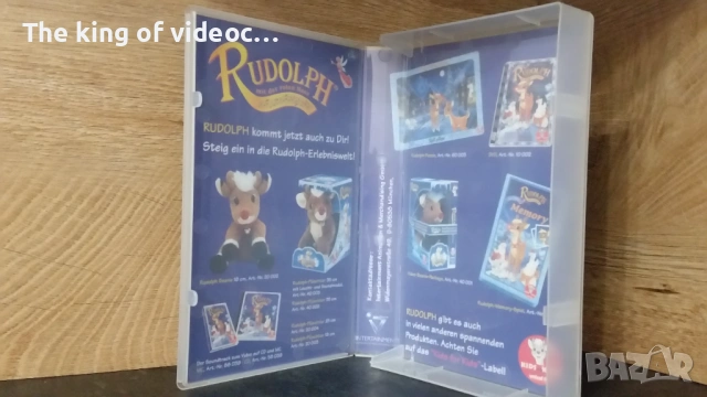 Видеокасета "  RUDOLPH " VHS  КАТО НОВА , снимка 7 - Анимации - 53134146
