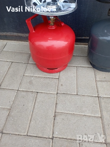 Газова бутилка 7,2 литра с котлон , снимка 2 - Котлони - 52655615