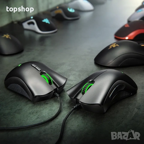 Razer DeathAdder Essential – Легендарната Геймърска Мишка (6400 DPI, Чисто Нова) ​, снимка 6 - Клавиатури и мишки - 53840007