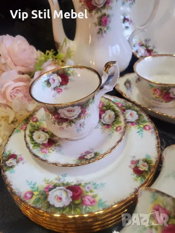 Сервиз за кафе Royal Albert, Celebration , снимка 9 - Сервизи - 48769479