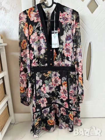 НОВА!!! Рокля GUESS , снимка 2 - Рокли - 52288300