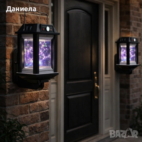 Градинска индукционна соларна лампа HW-888C-1W - стилна и функционална