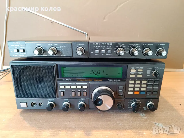 радиоприемник "YAESU FRG 8800"+FRT 7700+FRA 7700", снимка 1 - Радиокасетофони, транзистори - 48129104