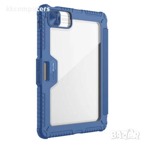 NILLKIN Bumper Leather Case Pro калъф за iPad Pro 11 (2025) / 11 (2024) със слайд капак за камера и , снимка 3 - Калъфи, кейсове - 53188675