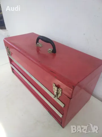 Кутия за инструменти с 2 чекмеджета. За съхранение на инструменти. Горен отваряем капак, оборудвана , снимка 12 - Куфари с инструменти - 50114171