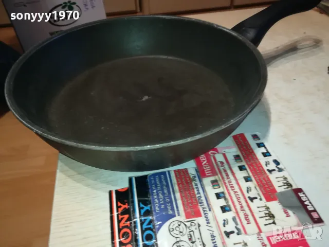 MADE IN ITALY-30СМ ТИГАН ОТ ФРАНЦИЯ 2904252041, снимка 5 - Съдове за готвене - 50086493