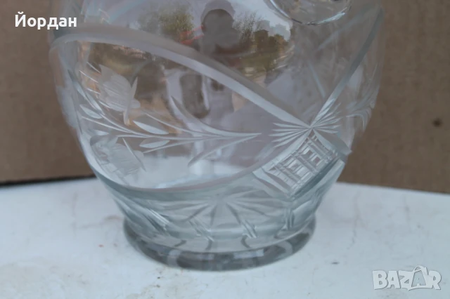 Немска кристална кана, снимка 6 - Колекции - 50606885