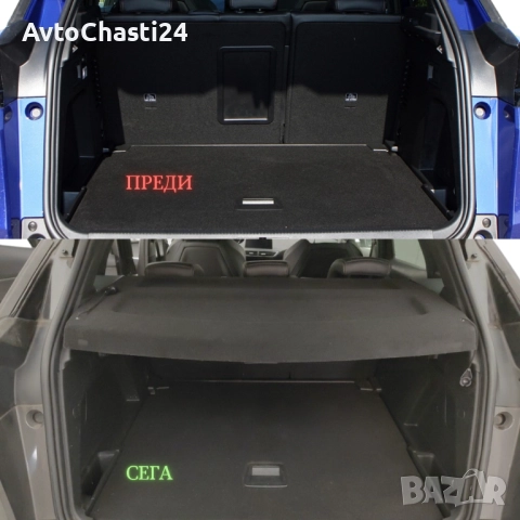Кора за багажник на PEUGEOT 3008 2016 - 2024 (НОВА), снимка 3 - Части - 52873935