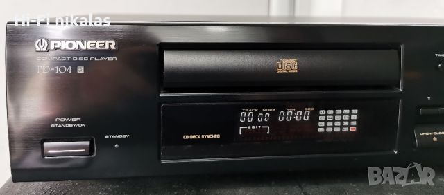 CD player компакт диск аудио плейър PIONEER PD-104, снимка 4 - Аудиосистеми - 45872923