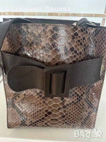 Чанта естествена кожа, снимка 4 - Чанти - 52097128