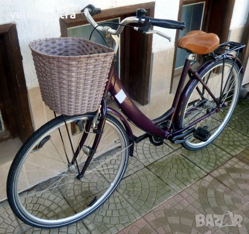 Мустанг Ейнджъл Бордо ! 28 цола капли ! Холандия! Елегантен алуминиев велосипед!, снимка 2 - Велосипеди - 45685578
