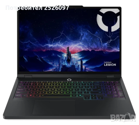 НОВ Lenovo Legion Pro 5/16” OLED WQXGA/Ultra 9 275HX/RTX 5070/32GB/1TB