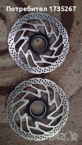 Два диска Shimano Center Lock 160 mm