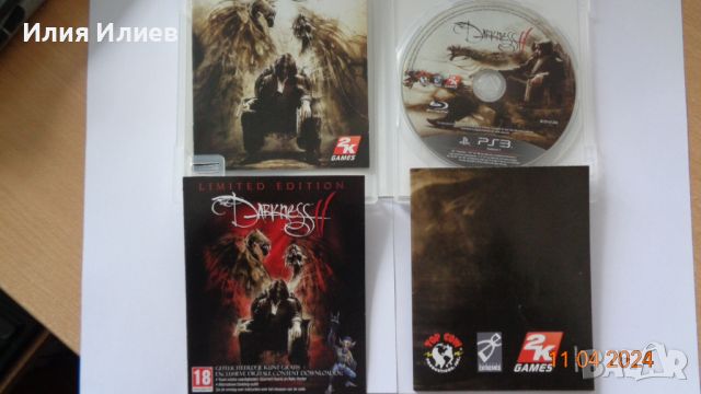 Darkness 2 Limited Edition Playstation 3, снимка 2 - Игри за PlayStation - 45222932