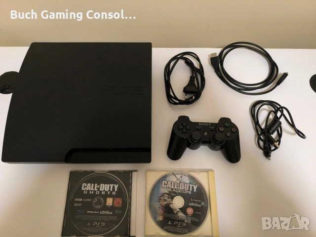 Playstation 3 Slim HEN 8 игри в перфектно състояние!