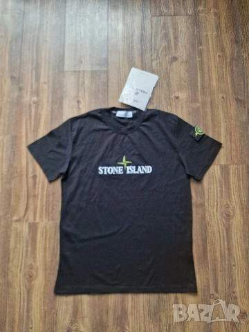 Страхотна мъжка тениска STONE ISLAND размер S M L XL 2XL 