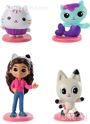 Комплект фигурки Gabby Dollhouse Къщата за кукли на Габи , снимка 2 - Фигурки - 52982721