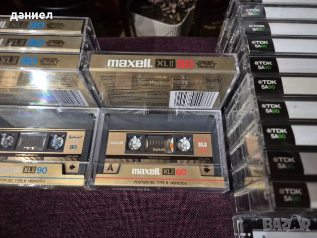17 бр. качествени аудио касети TDK SA90 и MAXELL XLII60/90 "златни" - TYPE II - хромна лента, снимка 3 - Аудио касети - 53057503