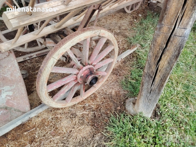 четири колела за конска каруца. , снимка 2 - Селскостопанска техника - 53917893