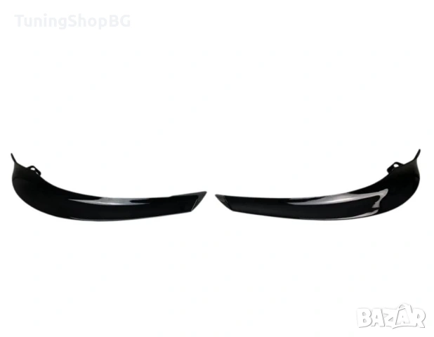 Добавка предна броня за Tesla Model 3 (2017-2022) черен гланц, снимка 4 - Аксесоари и консумативи - 53152131