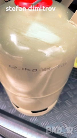 газова бутилка за битова газ с ъглов кран 11килограма , снимка 9 - Газови котлони - 52889765