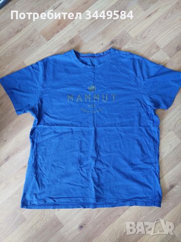 Тениска за планина и за из града Mammut, снимка 1 - Тениски - 45113426