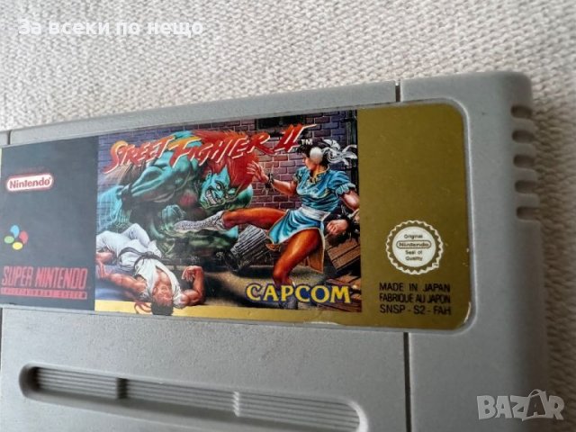Ретро Игра - дискета Street Fighter 2  за Super Nintendo SNES Супер Нинтендо, снимка 3 - Игри за Nintendo - 46467536