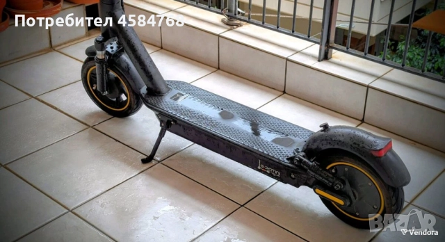 Електрическо скутер 500w 35км/ч максимална скорост, 35-40 километра обхват. Aovopro esmax., снимка 4 - Мотоциклети и мототехника - 52356949