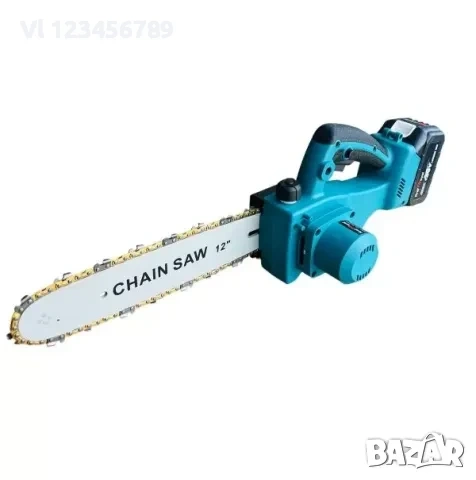 Акумулаторна резачка KraftRoyal 36V 2х 8Ah, 2 батерий+2 вериги, снимка 6 - Други инструменти - 53843393