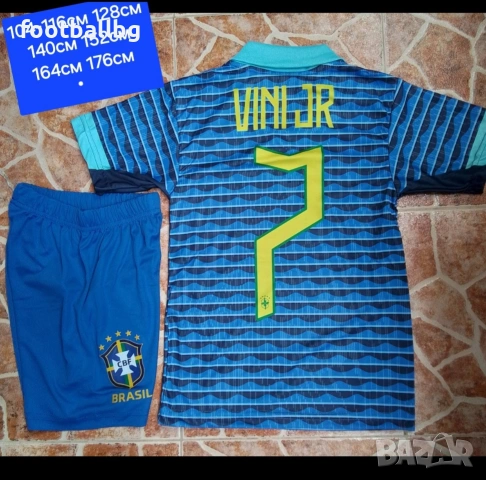 Бразилия ❤️⚽️ детско юношески футболни екипи , снимка 4 - Футбол - 36833710
