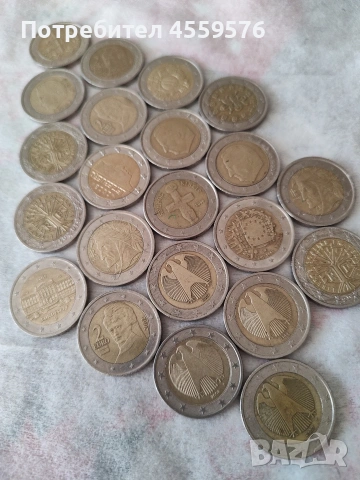 Евро монети, снимка 5 - Нумизматика и бонистика - 53737701