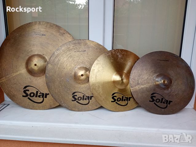Sabian Solar-cymbal set, снимка 1 - Ударни инструменти - 46255044