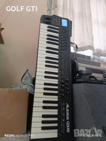 MIDI клавиатура alesis qx49, снимка 6 - Други - 52348782