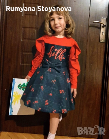 Нова рокля , снимка 2 - Детски рокли и поли - 52108669