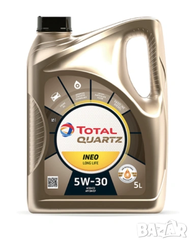 Моторно Масло TOTAL QUARTZ INEO L LIFE 5W-30 5L
